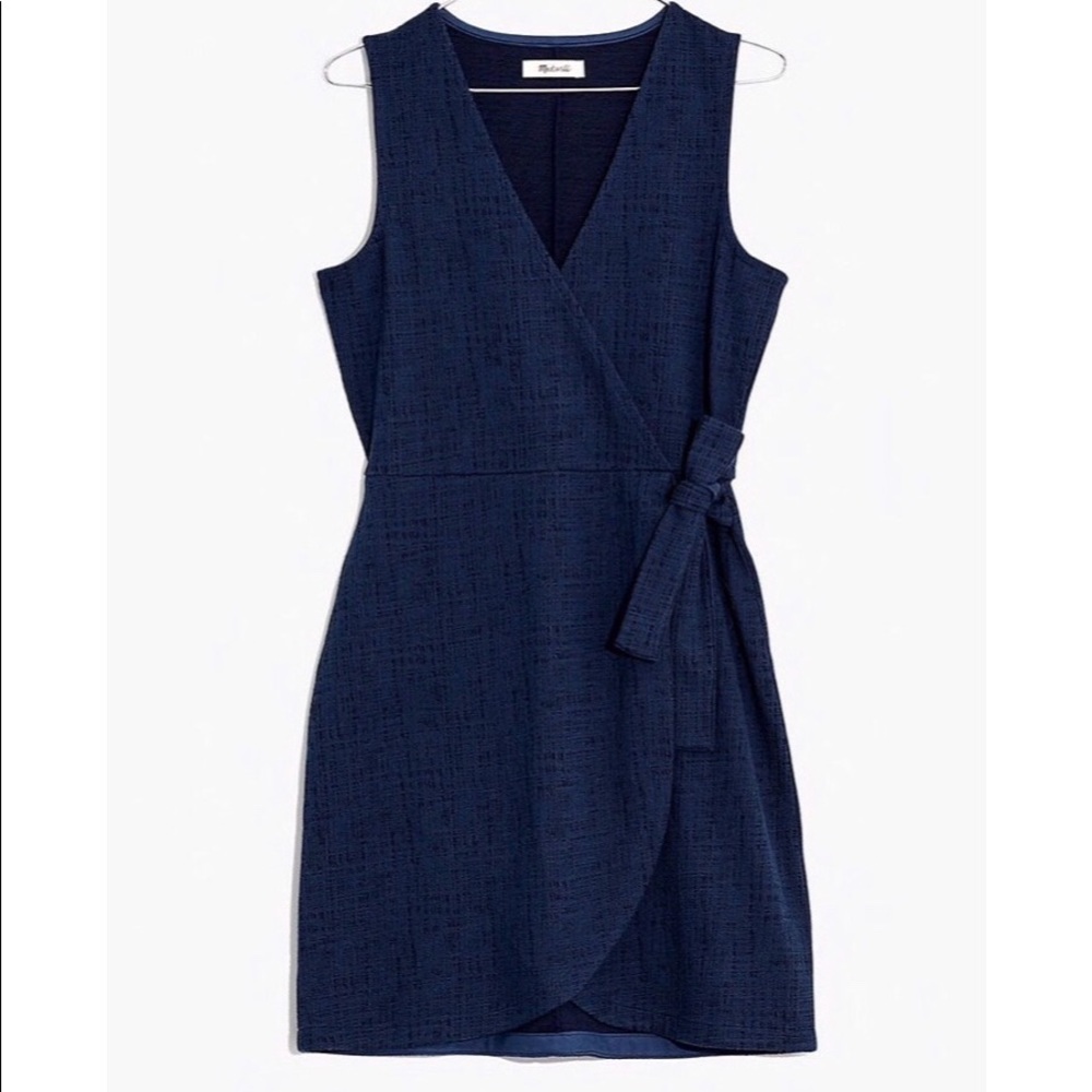 Madewell Texture & Thread Side-Tie Dress